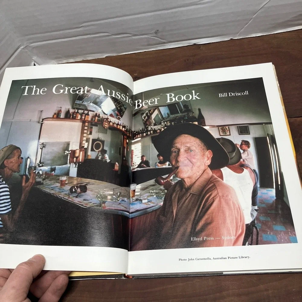 The Great Aussie Beer Book Bill Driscoll 1984 First Edition Australian Brewing